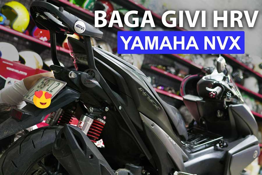 Baga Givi SRV xe Yamaha NVX 155 - AEROX155